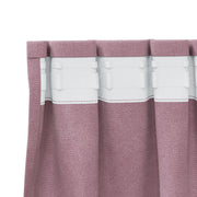 Blackout Curtains with Top Tape 2 pcs Dark Pink Velvet V3389 Vetonek