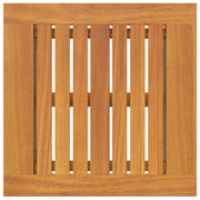 Mesa Lateral  45x45x40 cm Madera Maciza de Acacia V6456 Vetonek