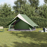 A-Frame Camping Tent for 5 People Green Waterproof V4844 Vetonek