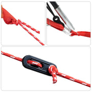 Camping Mosquito Net with Doors Gray for 8 People Waterproof V5049 Vetonek