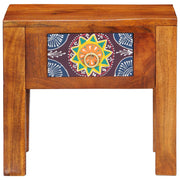 Mesa Lateral 40x30x36 cm de Madera Sólida Acacia V6121 Vetonek