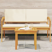 Mesa lateral 45x45x38 cm Madera maciza de Acacia V6555 Vetonek