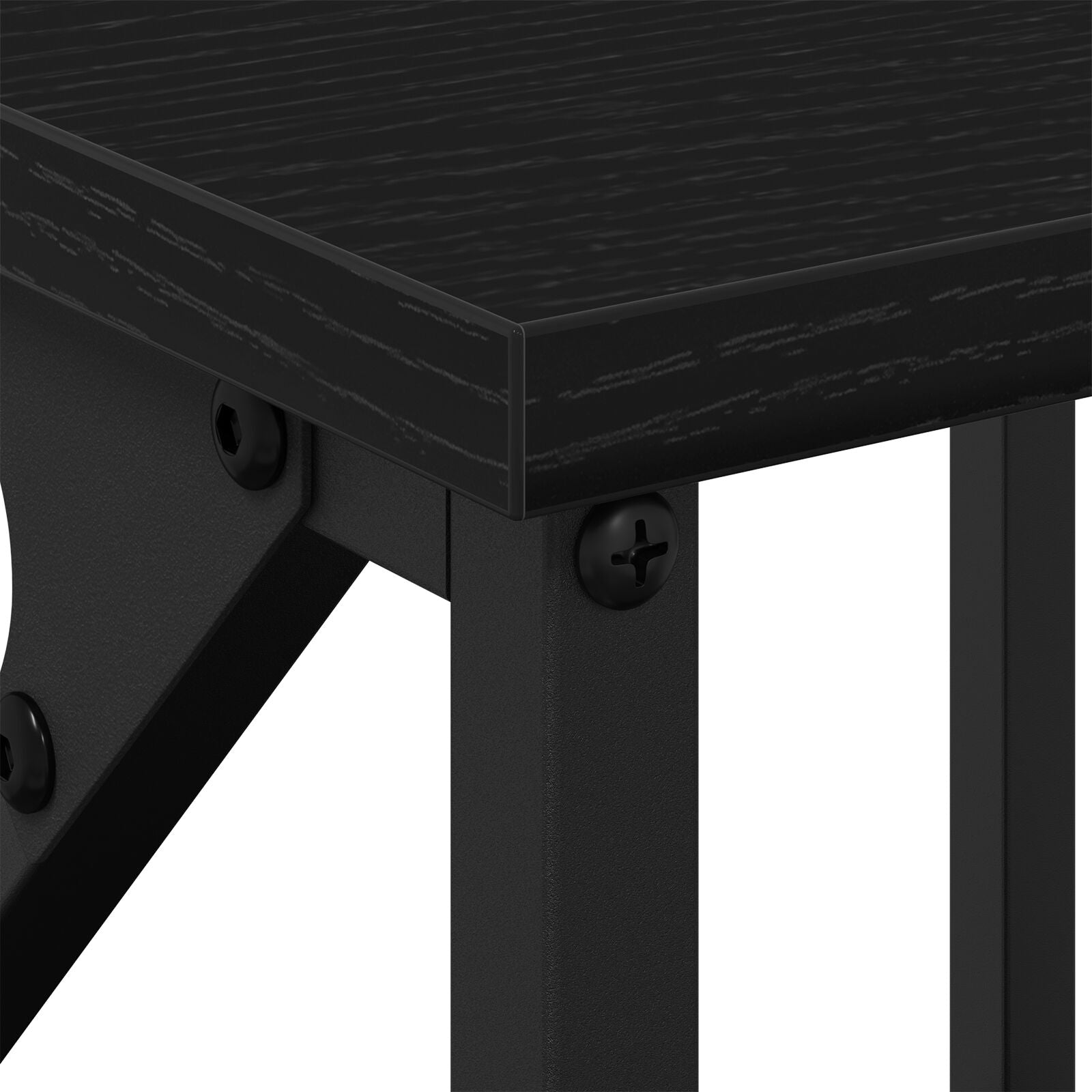 Tables de chevet 2 pcs Chêne noir 34x35,5x70 cm Bois travaillé V2923 Vetonek