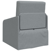 Sofá cama  2 en 1 gris claro 65x80x83 cm tela V5579 Vetonek