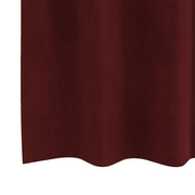 Blackout Curtains with Eyelets 2 pcs Wine Red Velvet V3914 Vetonek