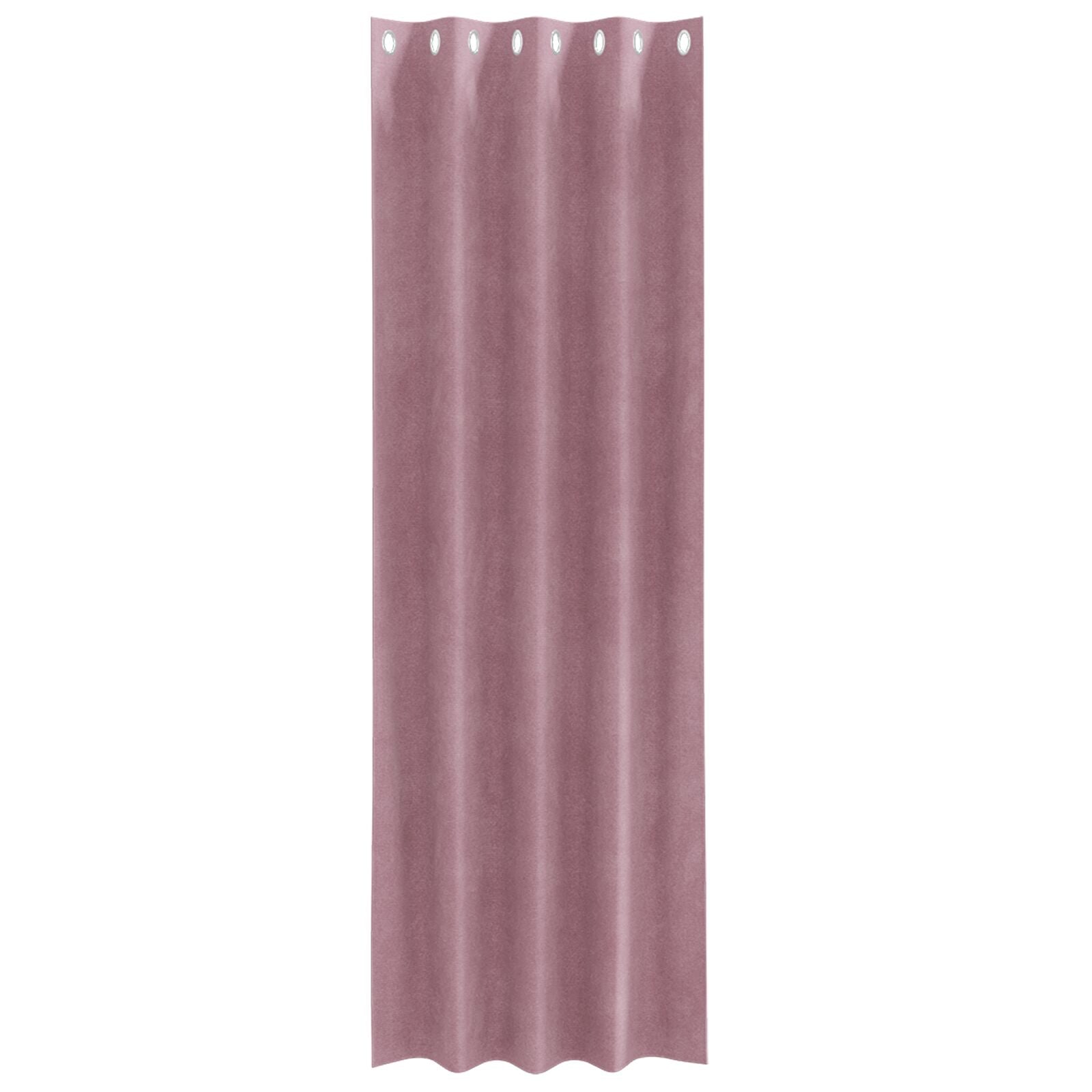 Blackout Curtains with Eyelets 2 pieces Light Pink Velvet V3334 Vetonek