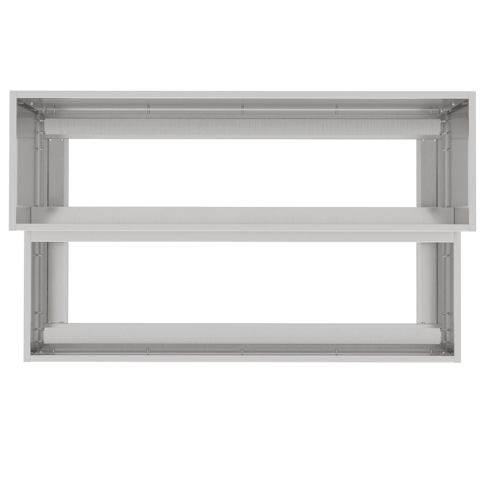 Macetero de Jardín de 2 Niveles 100x60x45 cm Acero Inoxidable V9616 Vetonek