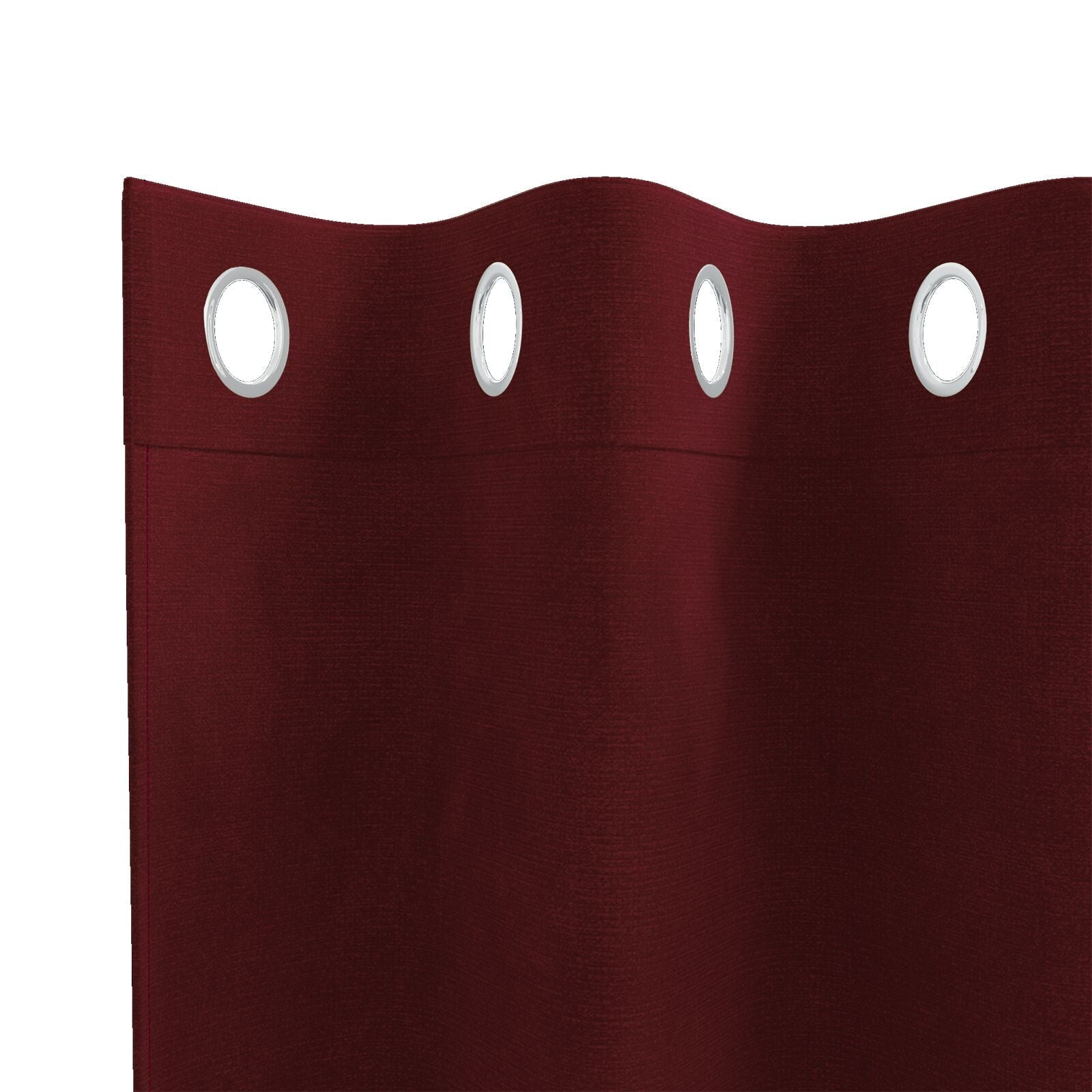 Blackout Curtains with Eyelets 2 pcs Wine Red Velvet V3914 Vetonek