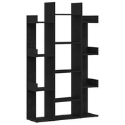 Etagère en chêne noir 86x25,5x140 cm Bois V0790 Vetonek