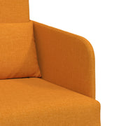 Sofá cama de suelo  2 en 1 Amarillo Oscuro 65x80x83 cm Tela V5654 Vetonek