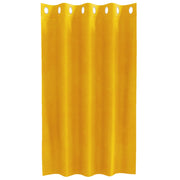 Blackout Curtains with Eyelets 2 pcs Mustard Yellow Velvet V3594 Vetonek