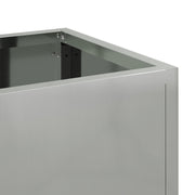 Jardinera Elevada 100x26x82 cm Acero Galvanizado V9692 Vetonek