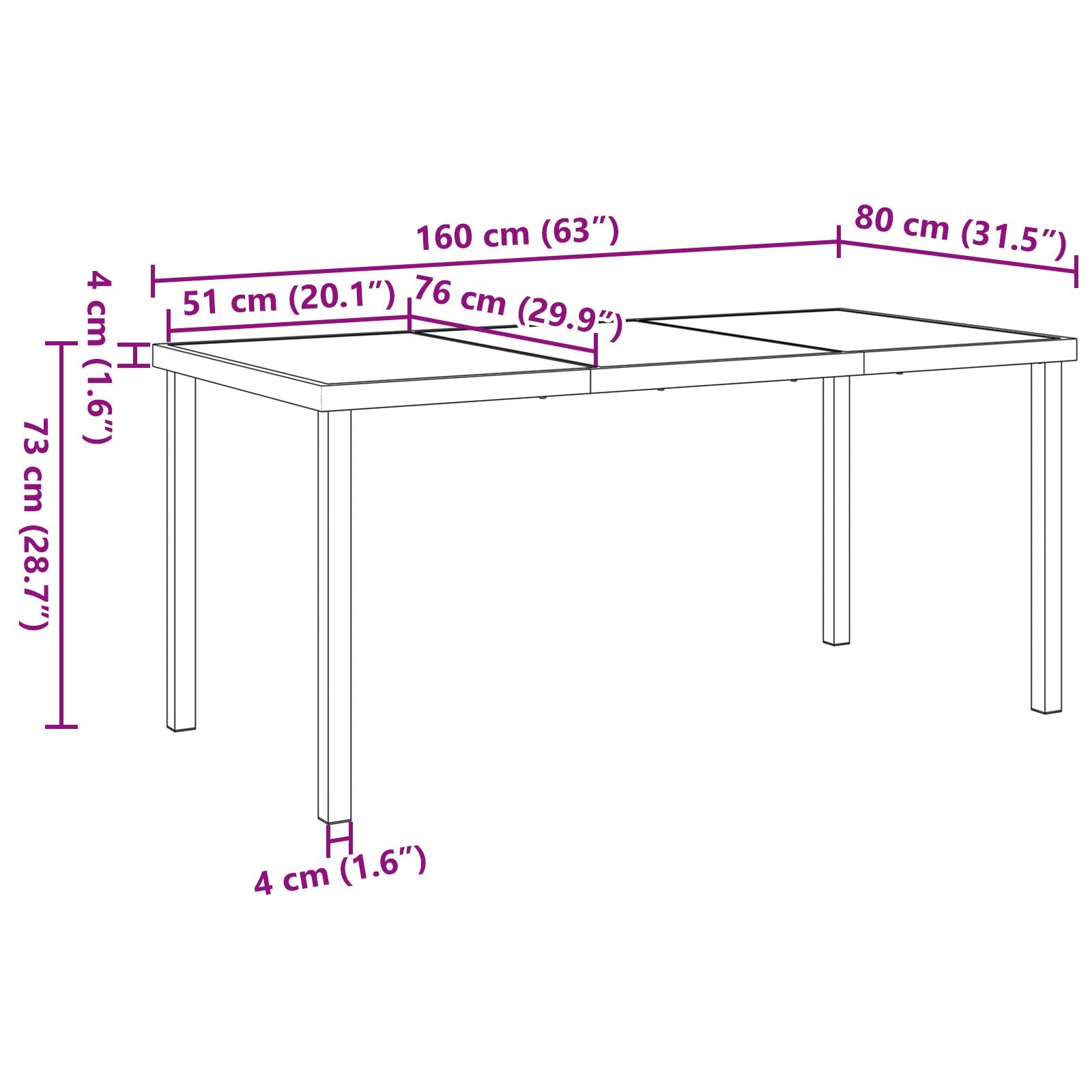 Set de Comedor de Jardín  de 5 Piezas con Cojines Beige de Polirratán V0237 Vetonek