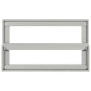 Macetero de Jardín en 2 Niveles , 100x60x45 cm, Hecho de Acero Galvanizado V9623 Vetonek