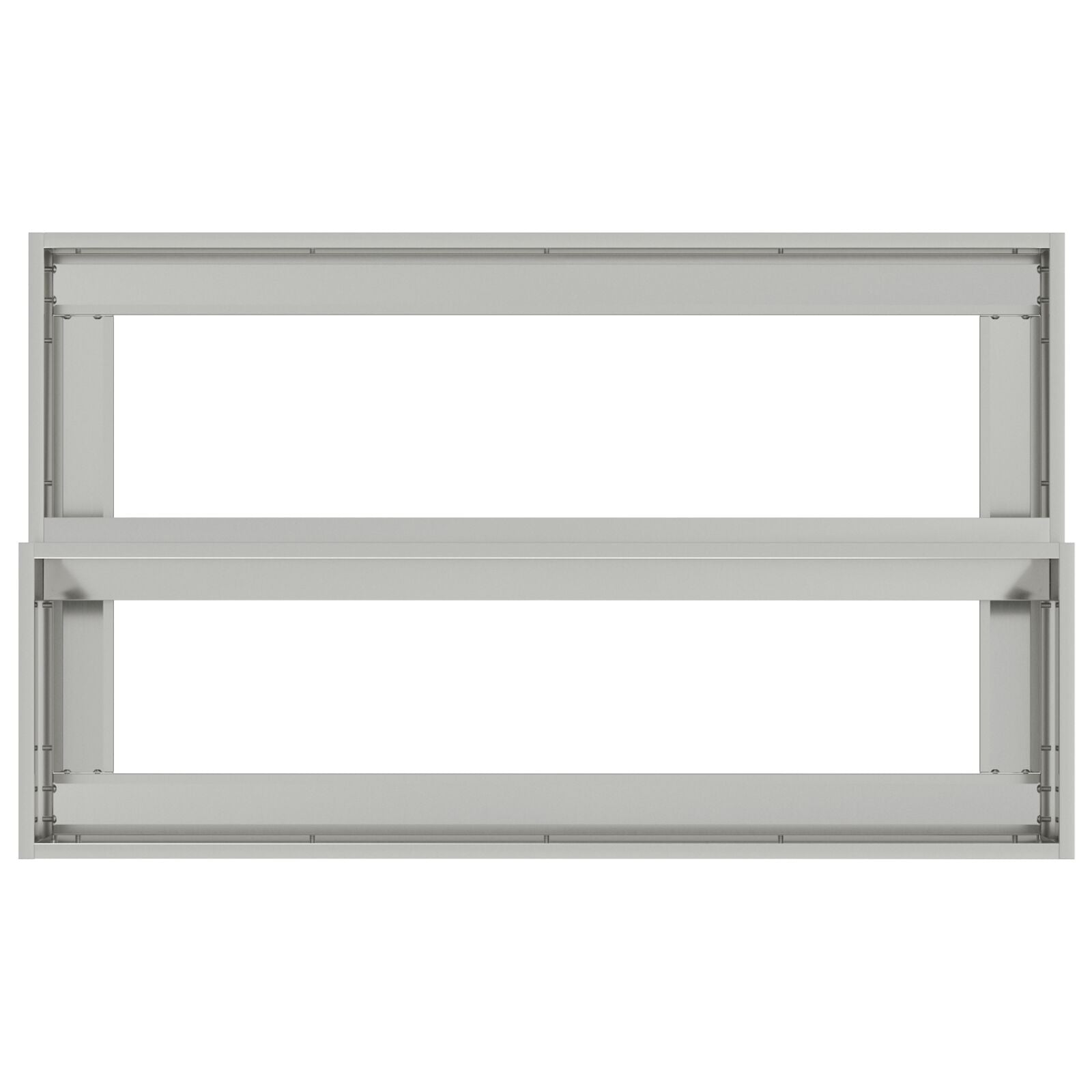 Macetero de Jardín en 2 Niveles , 100x60x45 cm, Hecho de Acero Galvanizado V9623 Vetonek