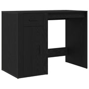 Bureau en chêne noir 100x49x75 cm Bois travaillé V2022 Vetonek