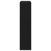 Zapatero con cajón flip Negro Roble 80x21x87,5 cm V9761 Vetonek