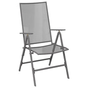 Conjunto de Comedor de Jardín de 3 Piezas  Acero Antracita V2165 Vetonek