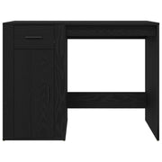 Bureau en chêne noir 100x49x75 cm Bois travaillé V2022 Vetonek