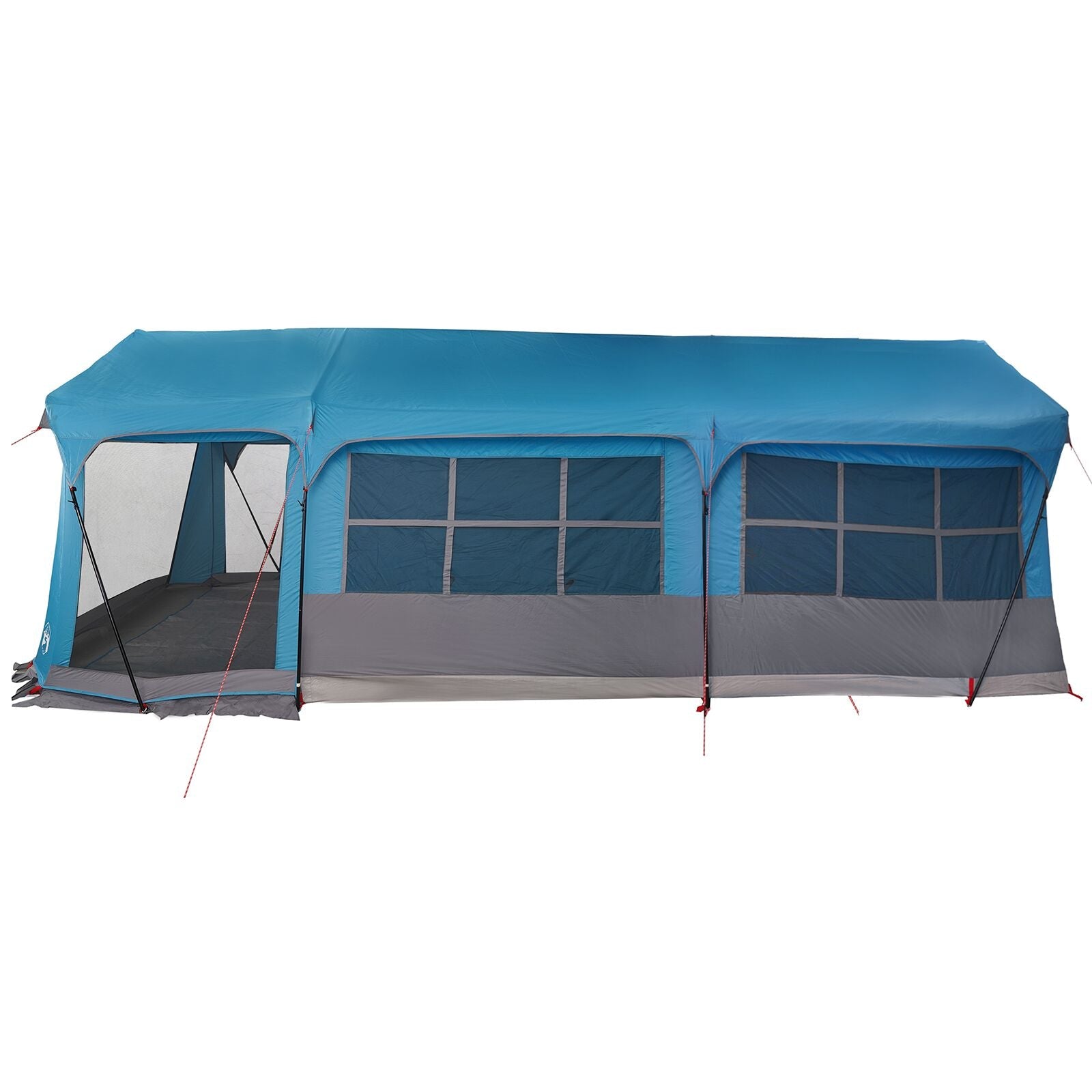 Camping Tent with Blue Windows for 10 Persons Waterproof V5063 Vetonek