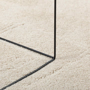 Alfombra  ""HUARTE"" de pelo corto, suave y lavable beige 120x170 cm V5273 Vetonek