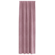 Blackout Curtains with Top Tape 2 pcs Dark Pink Velvet V3389 Vetonek