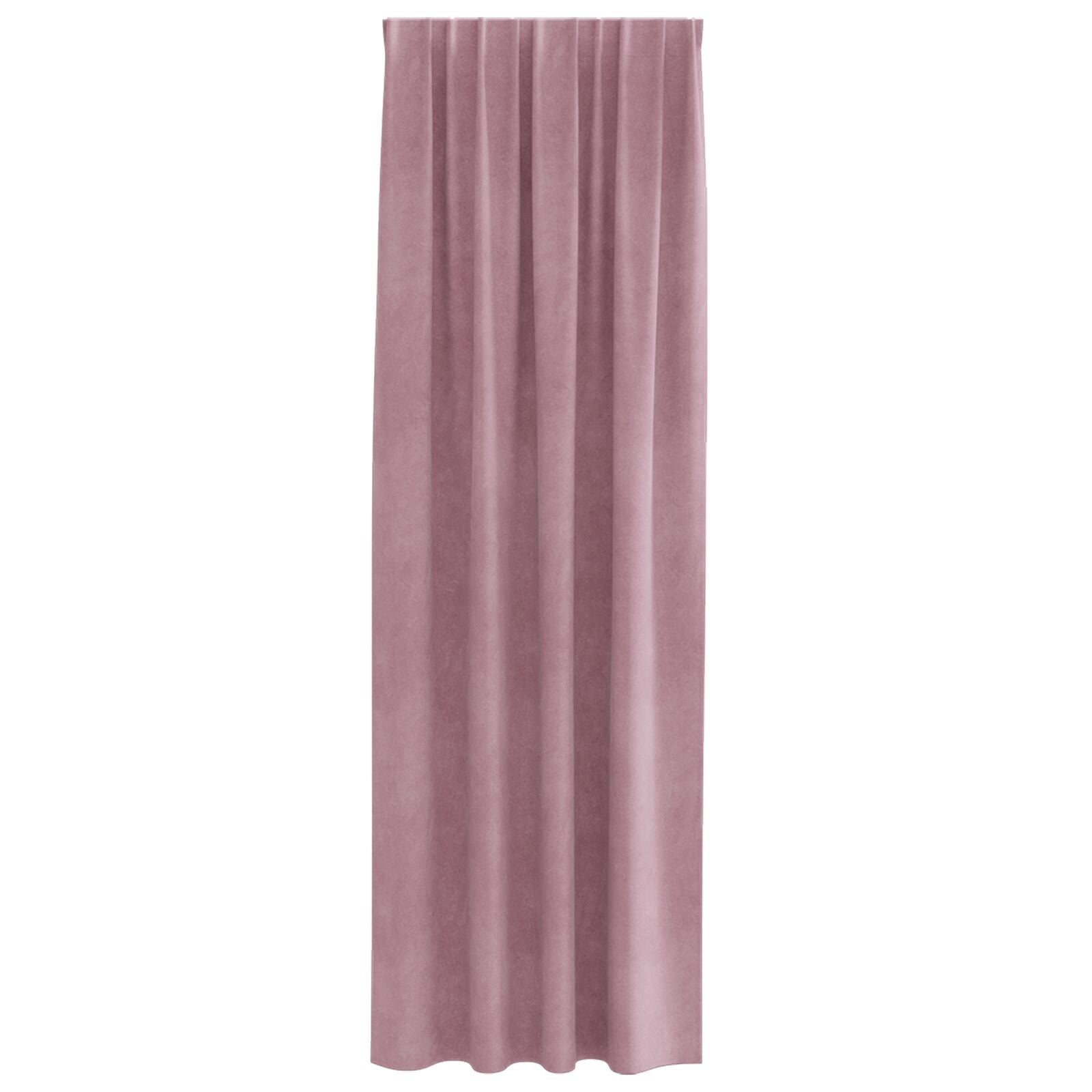 Blackout Curtains with Top Tape 2 pcs Dark Pink Velvet V3389 Vetonek