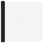 Cerca de Malla Soldada  con 13 Postes Flanged Gris 1.5x50 m de Acero V7633 Vetonek