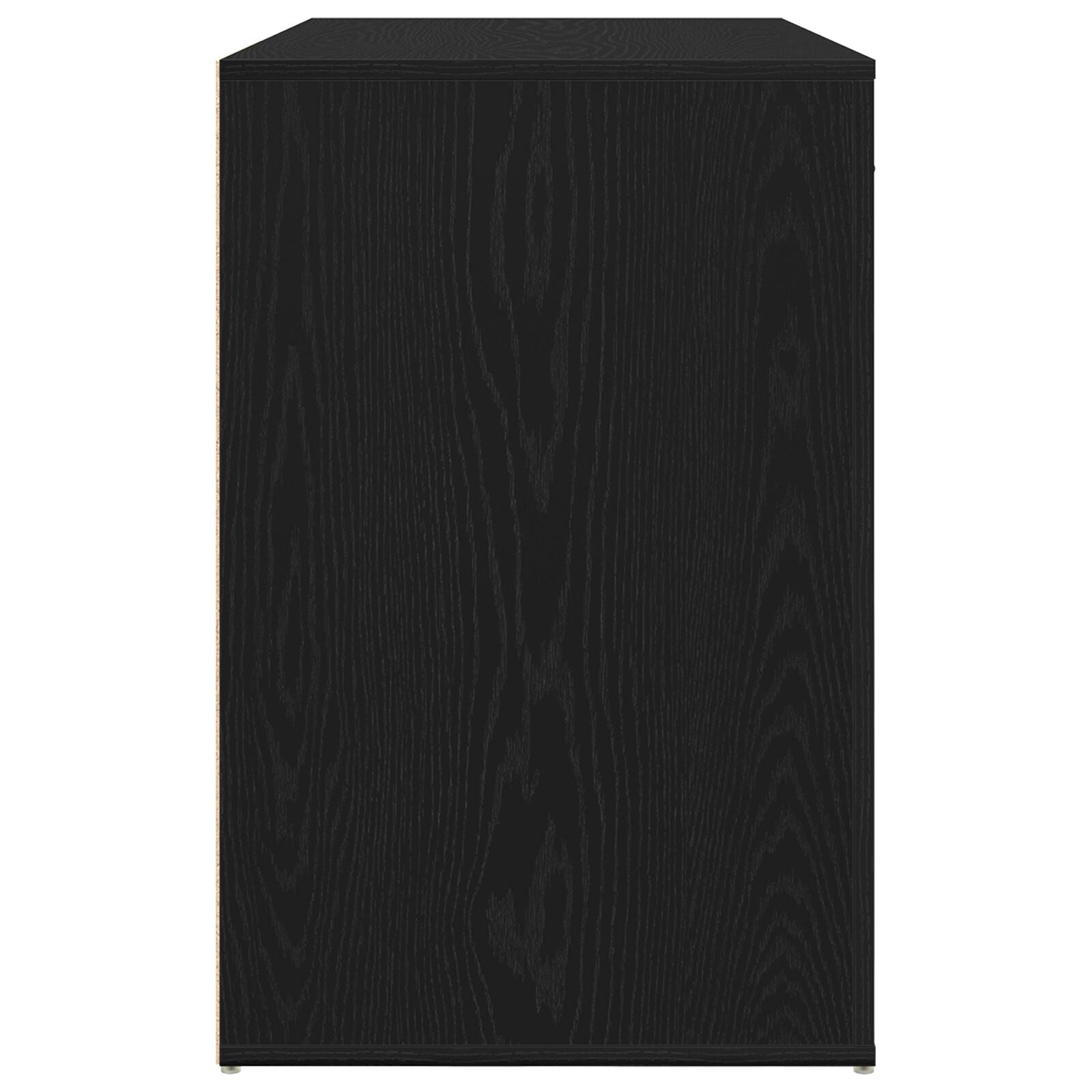 Bureau en chêne noir 100x49x75 cm Bois travaillé V2022 Vetonek