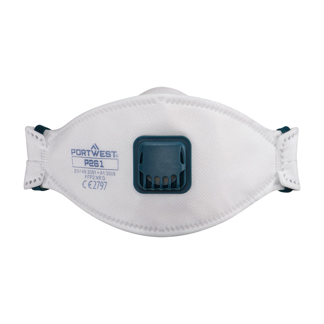 Mascarilla Trifold Valved Dolomite FFP2 (Pack 10) Blanco - Portwest P261