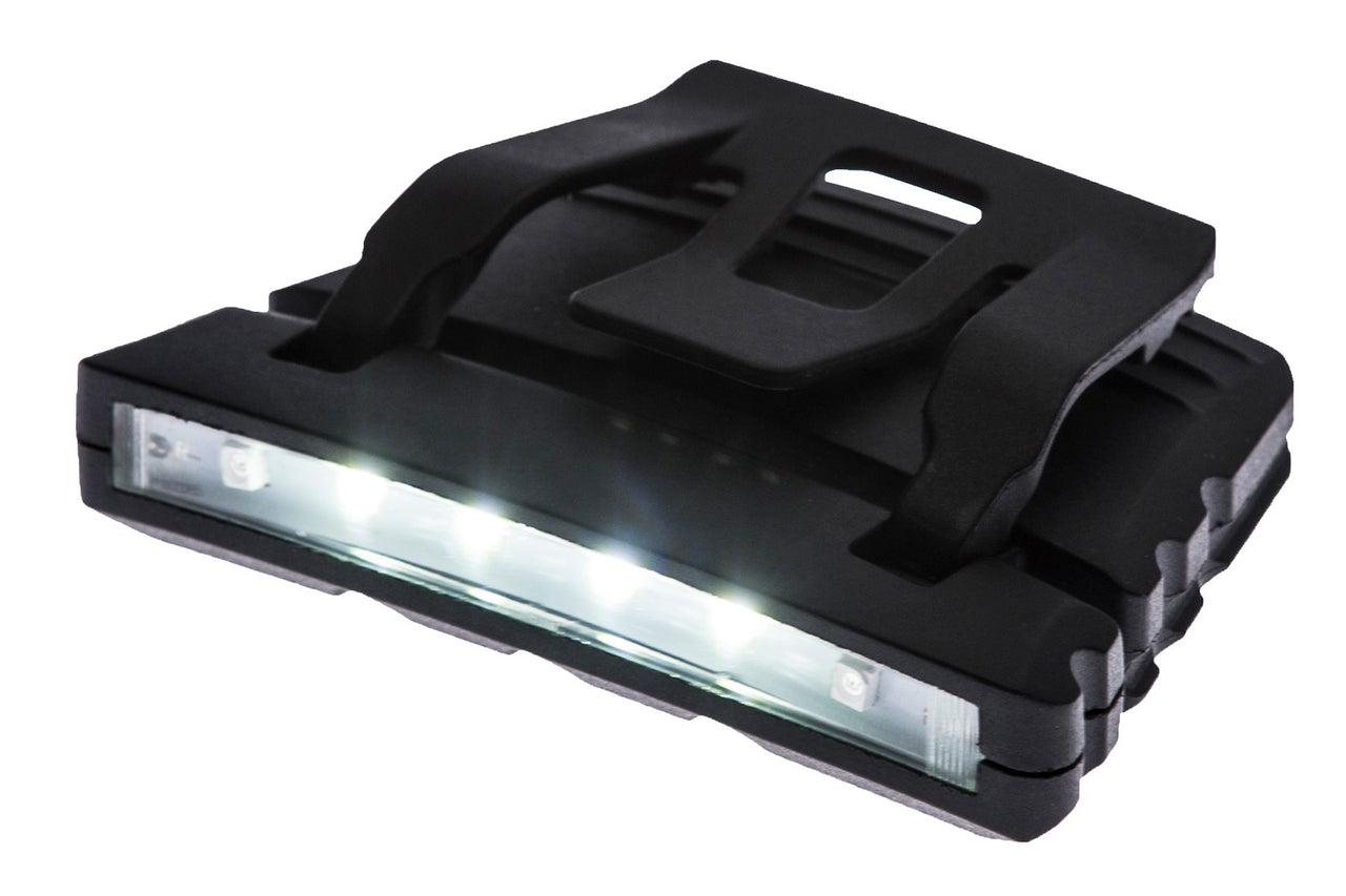 Linterna LED de cuello, recargable por USB ropa antillamas