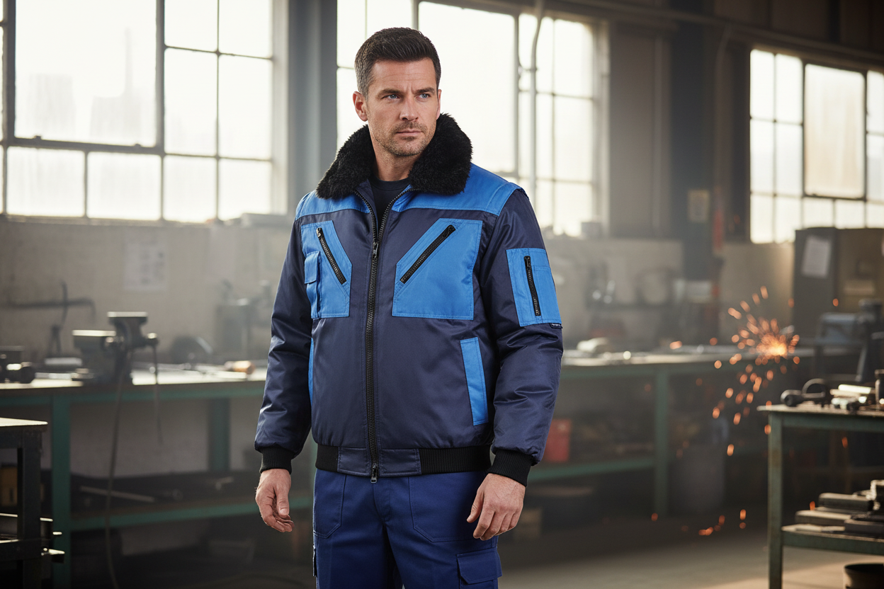 Cazadora Pilot Bicolor: Desmontable, impermeable y calido. - Vetonek