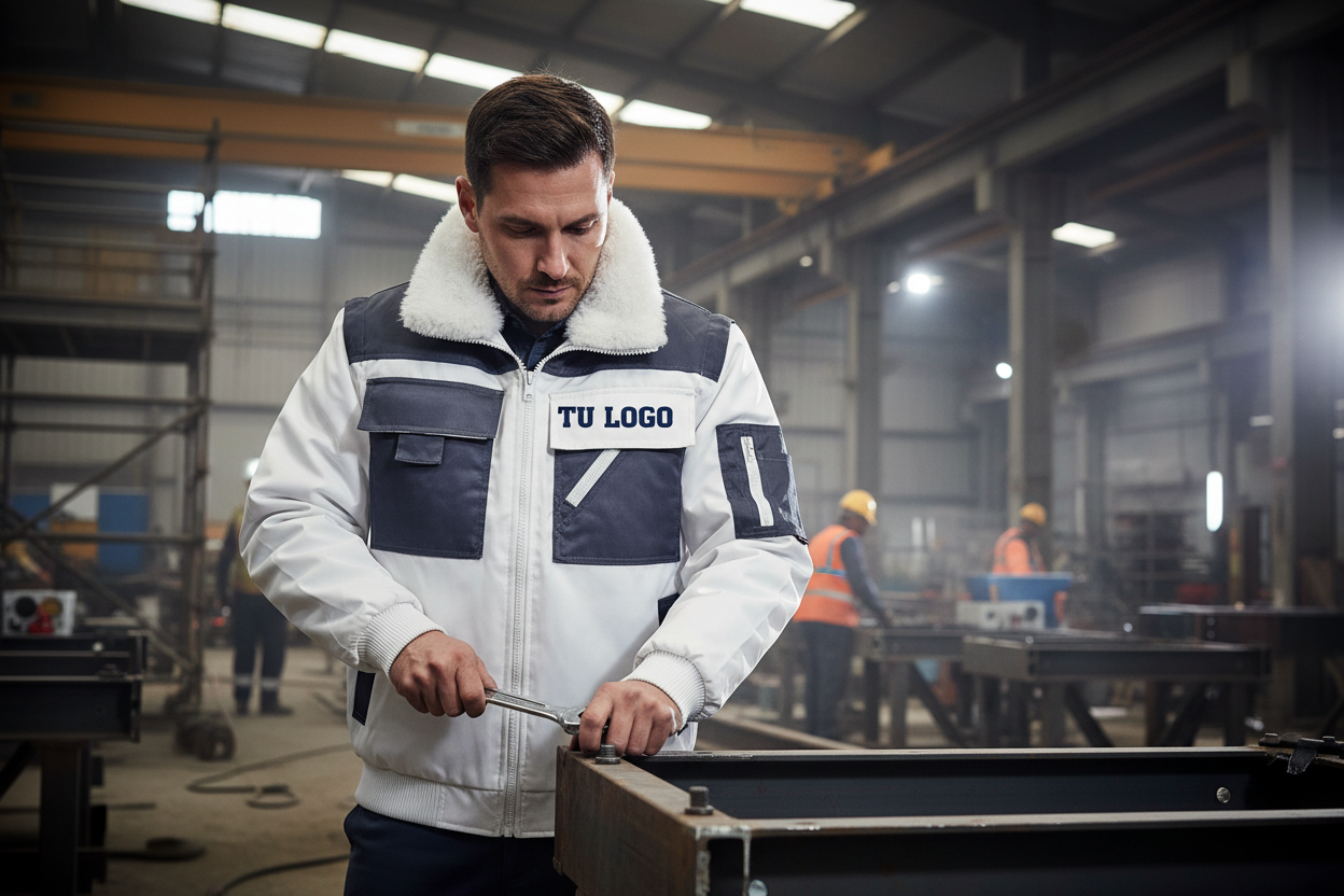 Cazadora Pilot Bicolor: Desmontable, impermeable y calido. - Vetonek