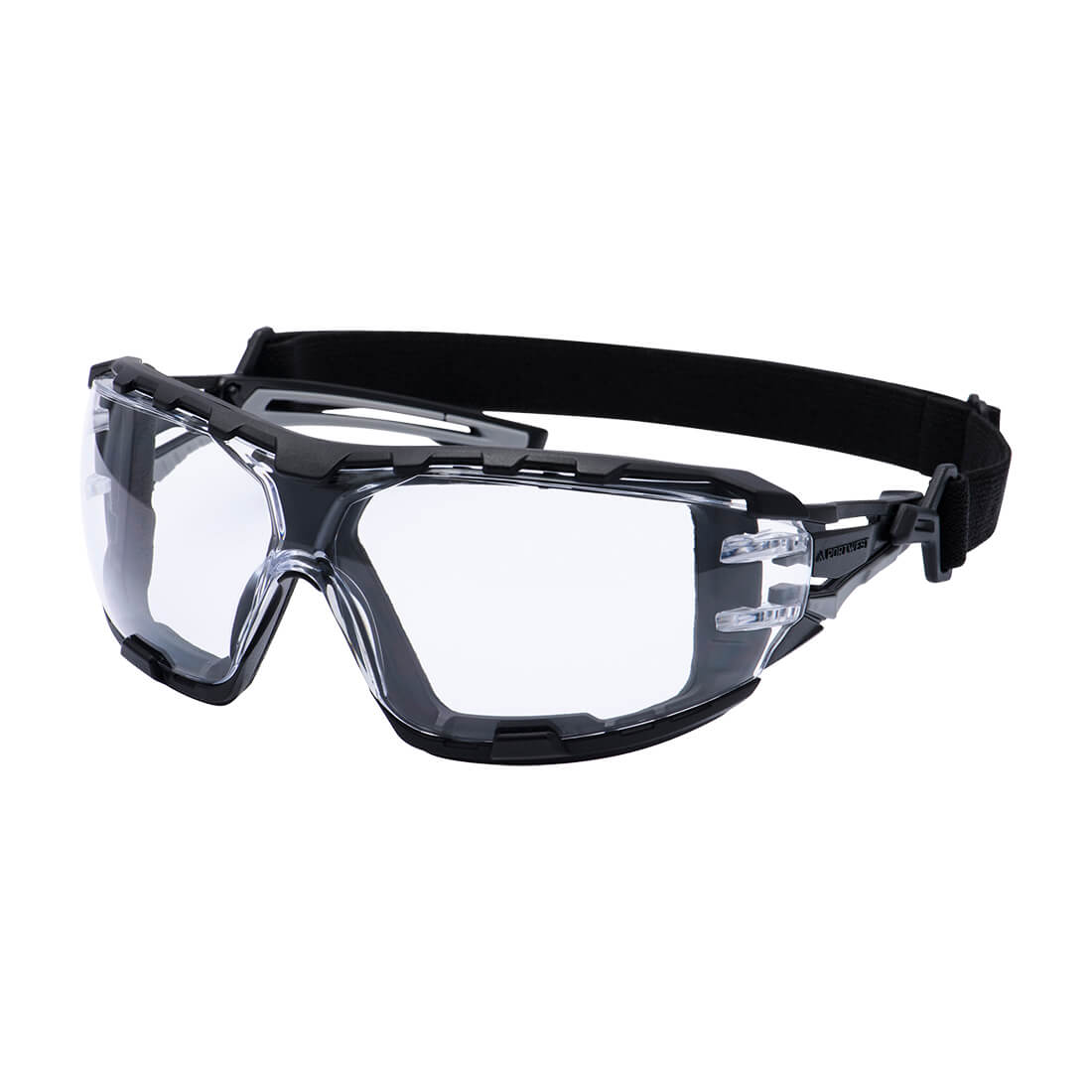 Gafas de seguridad Anthracite Wraparound Plus Incoloro - Portwest PR02