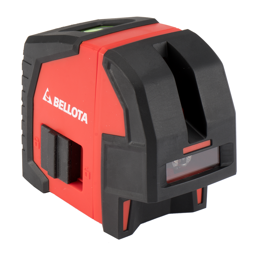 Nivel láser verde Bellota BePower NIV30V, vista lateral