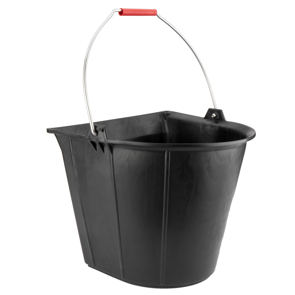 Cubo plano de caucho Bellota BKCIND13BM