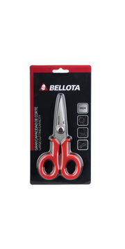 Tijera de electricista Bellota 26010 en uso
