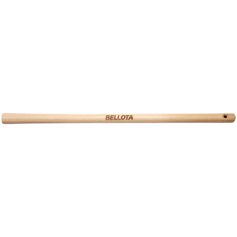 Mango de madera barnizada Bellota para azadas, vista completa