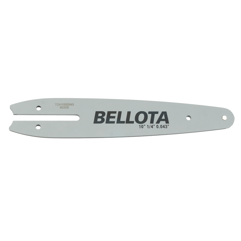 Espada de 10 pulgadas Bellota AC25BR14 para motosierras BePower MS1P2500E y MS2P2500E