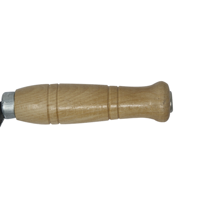 Hoz dentada Bellota 2551 de hoja estrecha y curva abierta, otra vista del producto