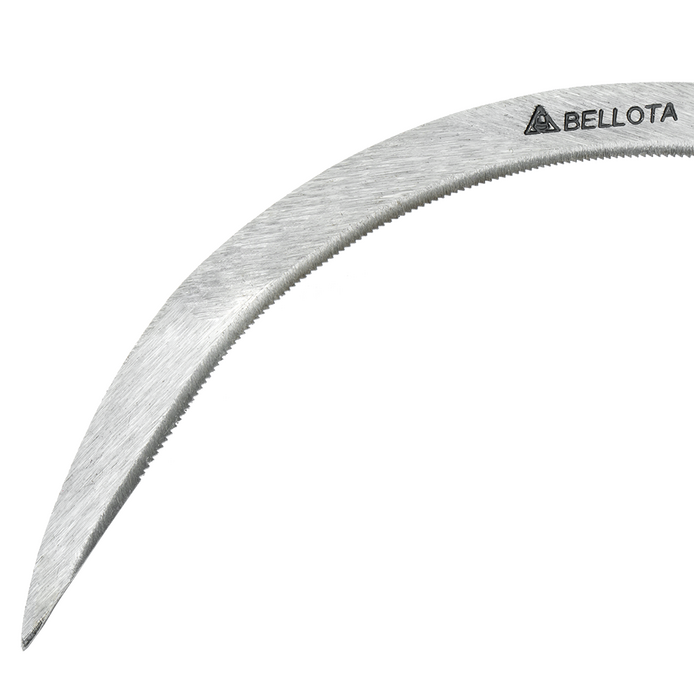 Hoz dentada compacta Bellota 2552, vista de detalle de la hoja
