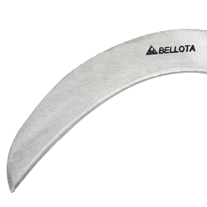 Hoz de filo compacta Bellota 2562, vista de detalle de la hoja