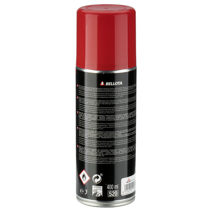 Grasa blanca de litio en spray Bellota 6662, vista frontal