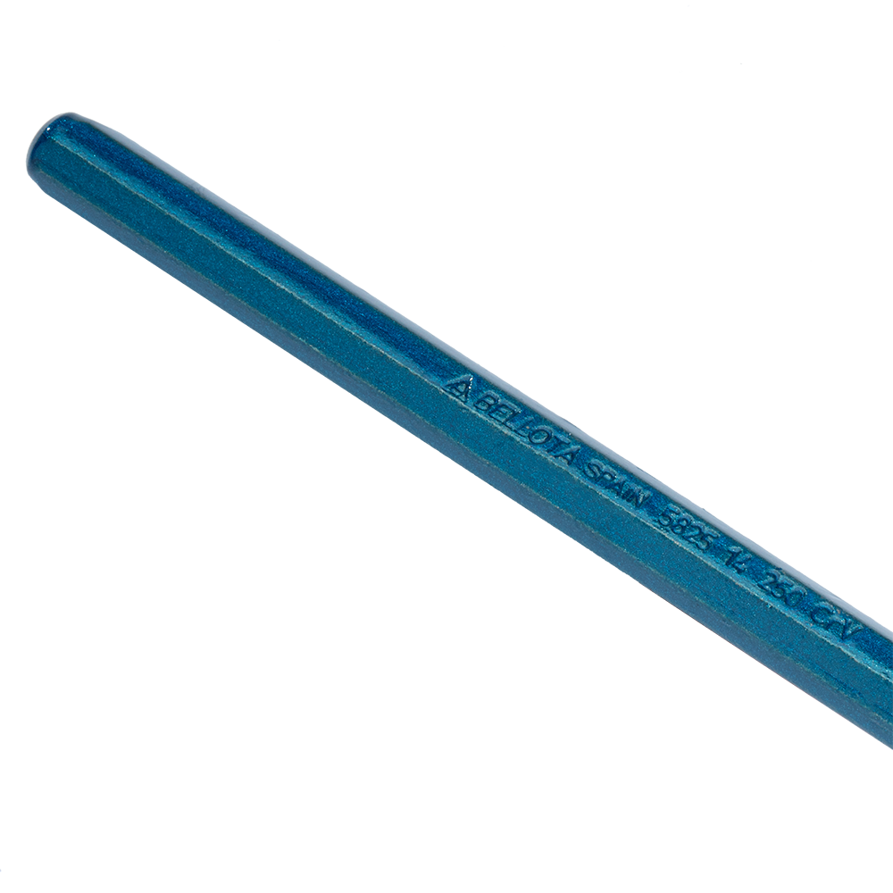 Cincel Bellota 5825, detalle de la cabeza de golpeo