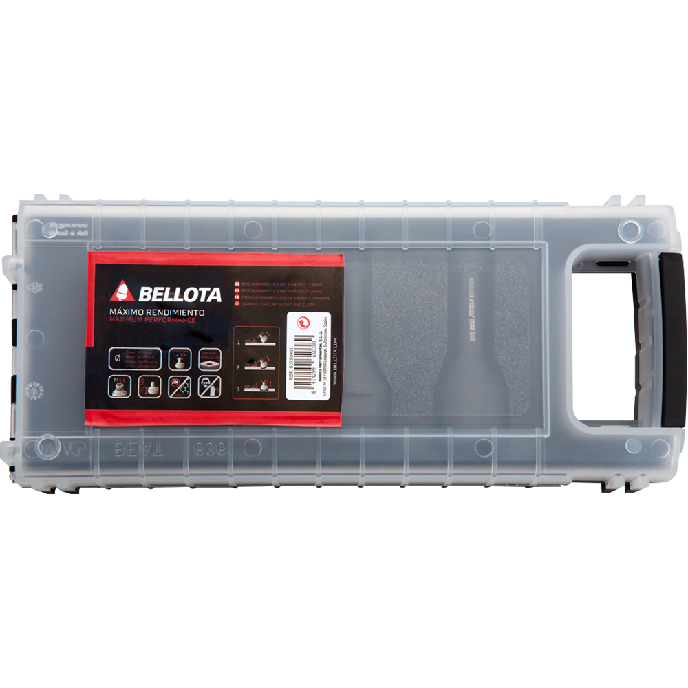 Kit de coronas de diamante Bellota 50750KIT, vista principal