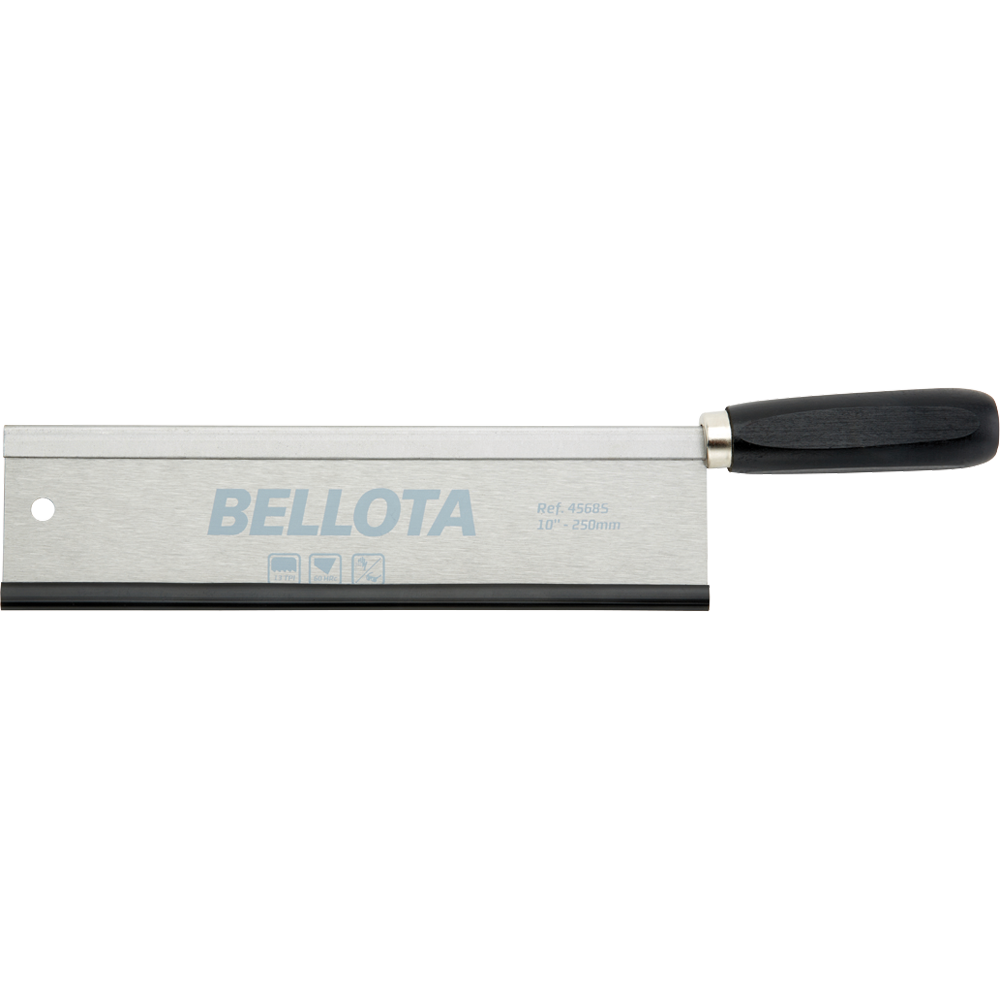 Serrucho de ebanista Bellota 4568S con mango recto, vista principal