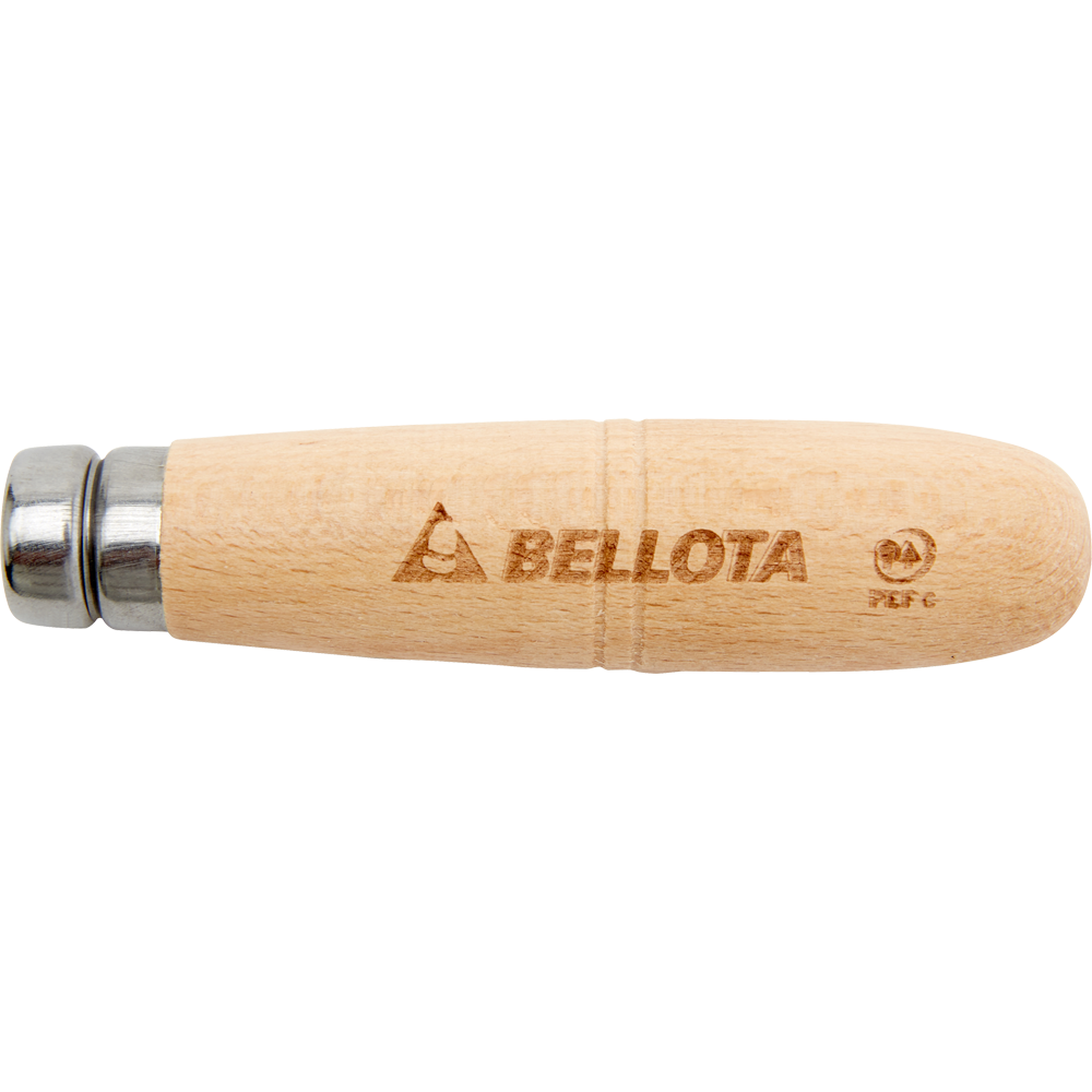 Mango de madera de haya barnizado Bellota M5842 para paletas