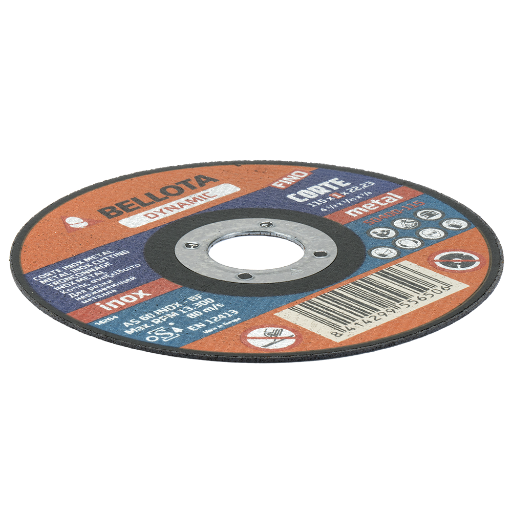 Disco abrasivo extra fino Dynamic Bellota 50400 para inox y metal, vista principal