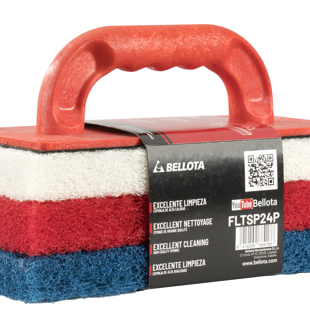 Cambio de estropajo en la talocha Bellota FLTSP24P