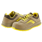 Zapato de seguridad Bellota Volta S3 de nobuck, vista lateral